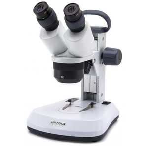 Optika Microscopio stereo SFX-91, bino, 10x, 20x, 40x, asta dentata, testa ruotabile