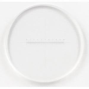 Motic reticolo 100/10 mm, mirino, Ø 21 mm (RedLine200)