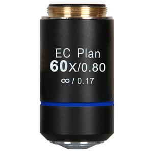 Motic objetivo EC PL, CCIS, plan, achro, 60x/0.80, S, w.d. 0.35mm