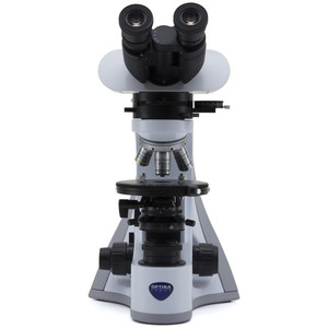 Optika Microscopio B-510POL, polarisation, transmitted, trino, IOS W-PLAN POL, 40x-400x, EU