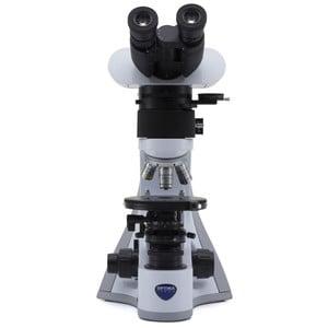 Optika Microscópio B-510POL-I, polarisation, incident, transmitted, trino, IOS LWD W-PLAN POL, 50-500x, EU