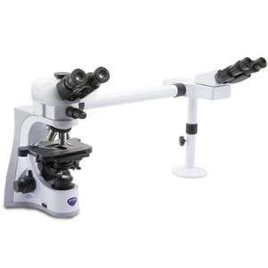 Optika Microscope B-510-2, diskussion, trino, 2-head, IOS W-PLAN, 40x-1000x, EU
