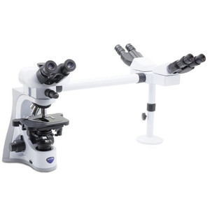 Optika Microscopio Mikroskop B-510-3IVD, trino, 3-head, W-PLAN IOS, 40x-1000x, IVD