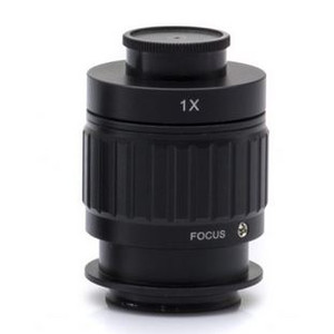 Optika Camera adaptor M-620.3 C-mount adapter, 1X, focusable (for biological microscopes)