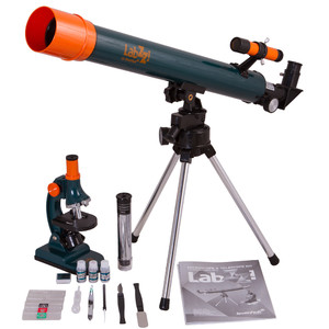 Levenhuk Juego de telescopio y microscopio LabZZ MT2