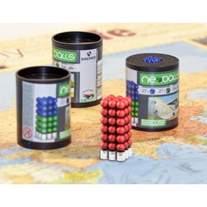 Bacher Verlag Neoballs magnetic balls set 54 pieces red