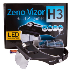 Levenhuk Zeno Vizor H3 lente d'ingrandimento con fascia
