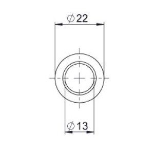 StarLight Opto-Electronics Fokussieroptik, für aktive Durchmesser 4,5 mm, f 30 mm