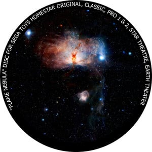 Redmark Disc for the Sega Homestar Planetarium - Flame Nebula