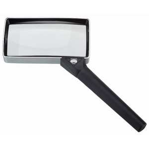 Schweizer Magnifying glass Handlupe Basic-Line CLASSIC, 4D/2x/100x50mm, bikonvex