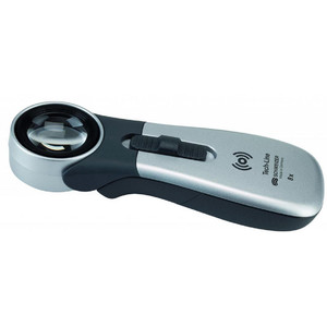 Schweizer Magnifying glass Tech-Line Classic, 4500K, 2x, 4x,  Ø70, Ø20mm, bifokal