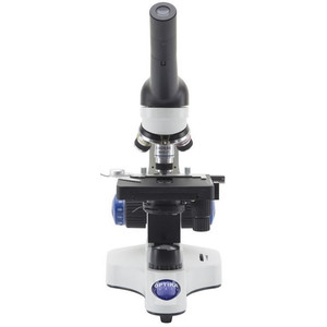 Optika Microscopio Mikroskop B-20CR, monokular, LED, mit aufladbaren Akkus