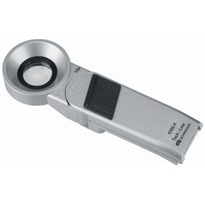 Schweizer Magnifying glass Lupe Tech-Line MODULAR 10x/Ø30mm, aplanatisch, 2700K