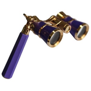 Binocolo Vintage Da Opera 3x25 – AOMEKIE – Argento Con Lenti Ottiche – Con Catena – Regalo Donna - Foto 4