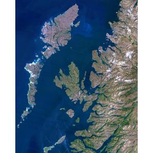 Planet Observer Regional map region Hebrides &amp; west Coast