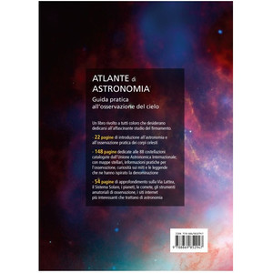 Libreria Geografica Libro Atlante di Astronomia Tascabile