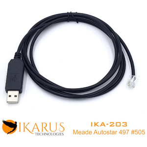 Ikarus Technologies cable USB Audiostar Meade compatible