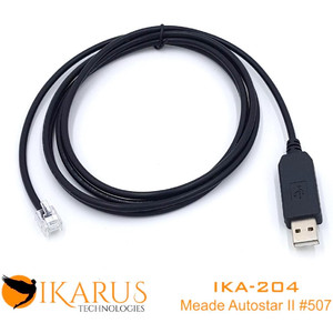 Ikarus Technologies Mount USB Cable (Meade #507  Compatible)
