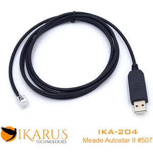 Ikarus Technologies Mount USB Cable (Meade AutoStar II Compatible)