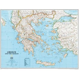 National Geographic Mappa Grecia