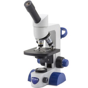 Optika Microscop B-61, mono, 40-400x, LED, Akku