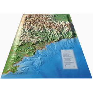 Carte régionale 3Dmap Les Alpes Maritimes