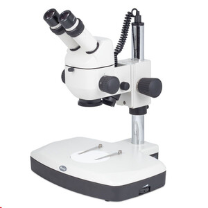 Motic Zoom-Stereomikroskop K-500 L, binokular, CMO, Auf-u. Durchlicht, 6x-40x