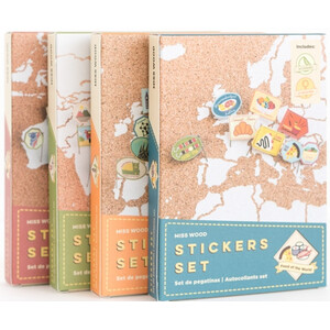 Miss Wood Stickers Pack (tutti i 4 set)