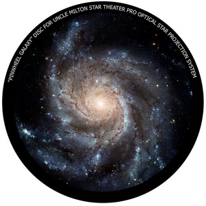 Omegon Wkładka do planetarium domowego Star Theater Pro z obrazem galaktyki Ogień