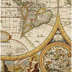 freytag & berndt Weltkarte Antik