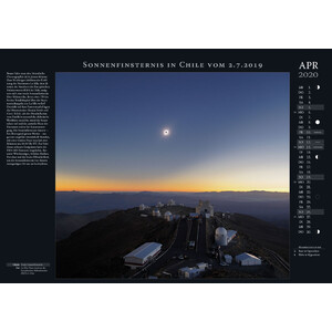 Astronomie-Verlag Weltraum-Kalender 2020