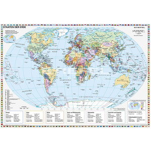 Stiefel Weltkarte Staaten der Erde