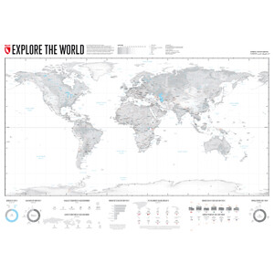 Marmota Maps Weltkarte Explore the World XL