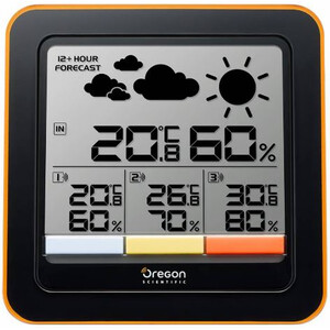 Oregon Scientific Funk Wetterstation 4-Zonen mit Schimmelwarner