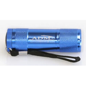 ADM Astrolampe LED-Rotlichtlampe blau