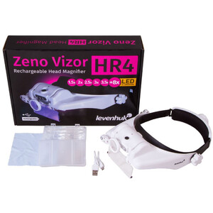 Levenhuk Lente d`Ingrandimento Zeno Vizor HR4 rechargeable