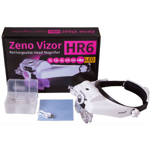 Levenhuk Lente d`Ingrandimento Zeno Vizor HR6 rechargeable