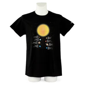 Omegon Koszulka T-shirt z informacjami o planetach, rozmiar 3XL