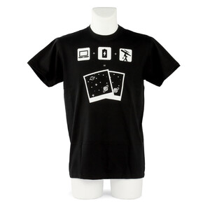 Omegon Koszulka T-shirt z motywem astrofotografii, rozmiar 2XL