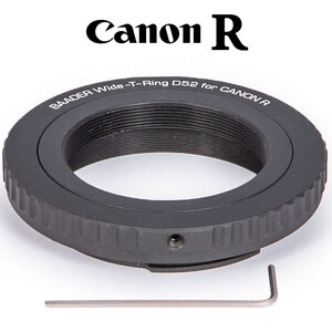Baader Adattore Fotocamera Anello T2 compatibile con Canon EOS R/RP Wide-T