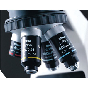 Nikon Mikroskop ECLIPSE E200, LED, trino, PH, infinity, e-plan, 40x-1000x