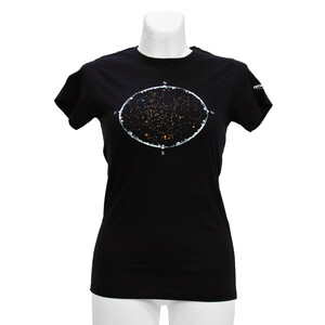 Omegon T-shirt sterrenkaart, voor vrouwen, maat XL