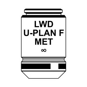 Optika Obiettivo IOS LWD U-PLAN F MET objective 20x/0.50, M-1173