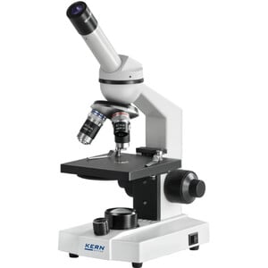 Kern Microscópio Mono Achromat 4/10/40, WF10x18, 0,5W LED, recharge, OBS 102