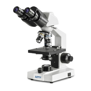 Kern Microscope Bino Achromat 4/10/40, WF10x18, 0,5W LED, recharge, OBS 104