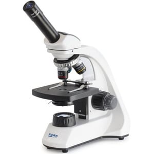 Kern Microscopio Mono Achromat 4/10/40, WF10x18, 1W LED, OBT 102