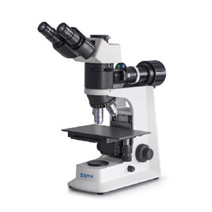 Kern Mikroskop OKM 173, MET, POL, trino, Inf, planachro, 50x-400x, Auflicht, HAL, 30W