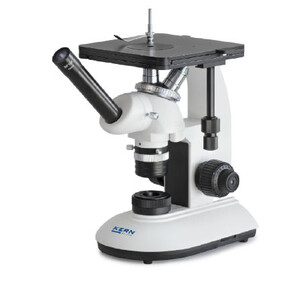 Kern Microscop inversat OLE 161, invers, MET, mono, DIN planchrom,100x-400x, Auflicht, LED, 3W