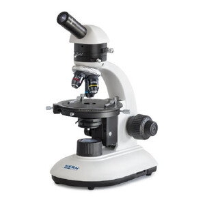 Kern Microscopio OPE 118, POL, mono, achro, 40x-400x, Auficht, HAL, 20W