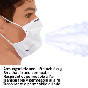 Masketo Mund- und Nasenmaske Polyester Corona Borealis 5 Stück